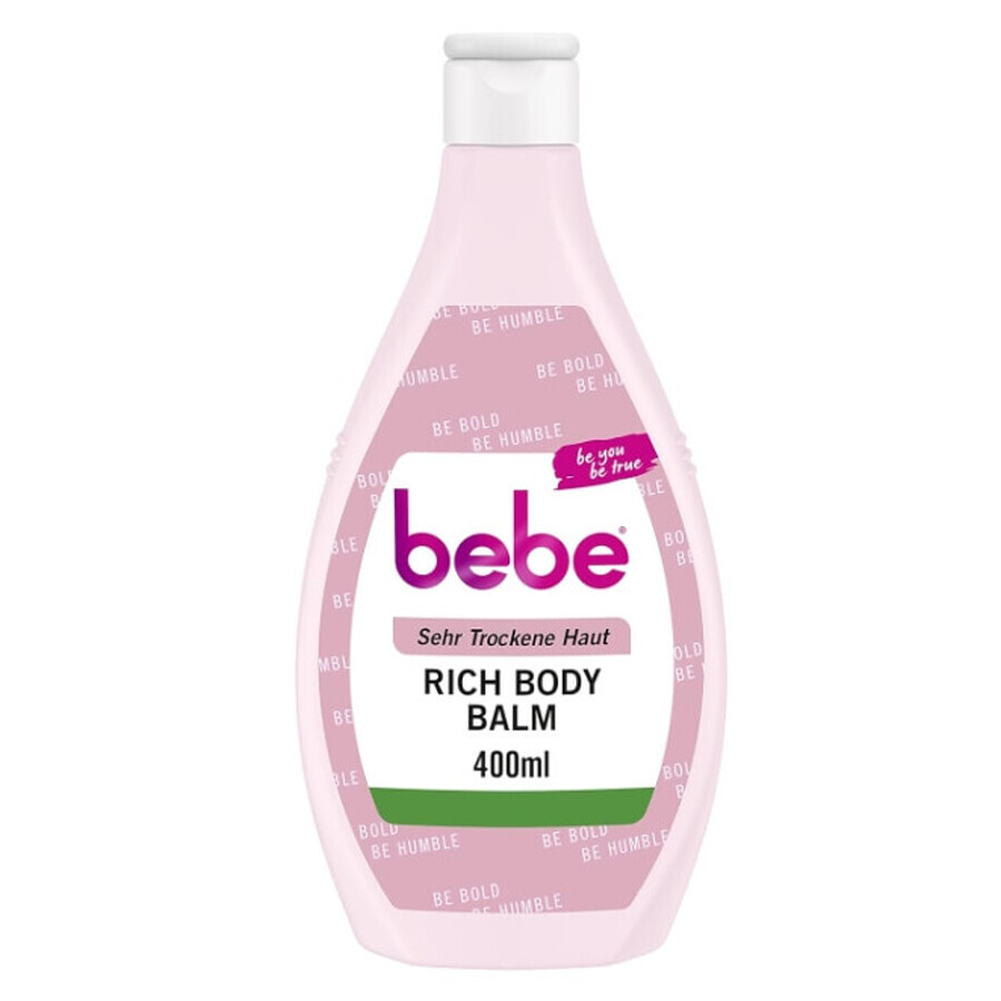 Bebe Rich body lotion with shea butter and beeswax, 400ml