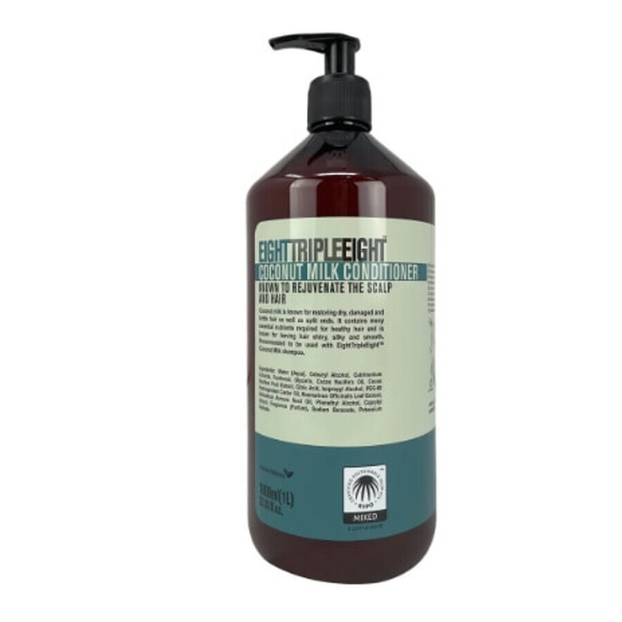Eight Triple Eight Coconut milk for wax removal, 1 l