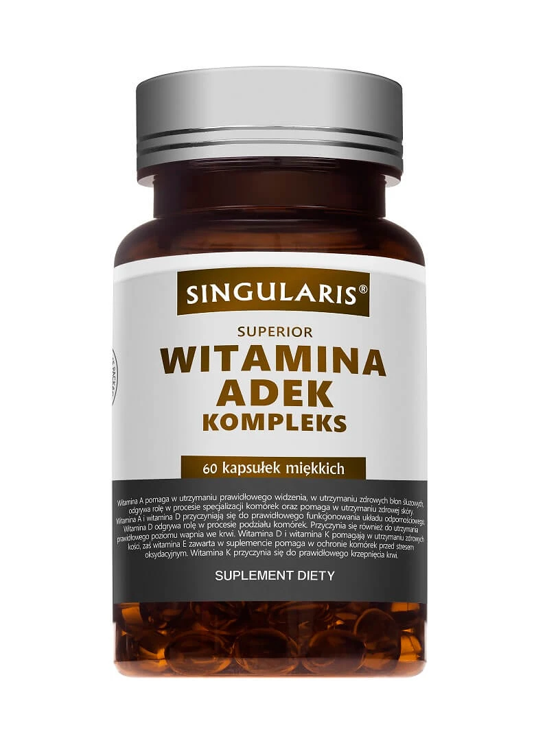 Singularis, Vitamin ADEK Complex, 60 capsules