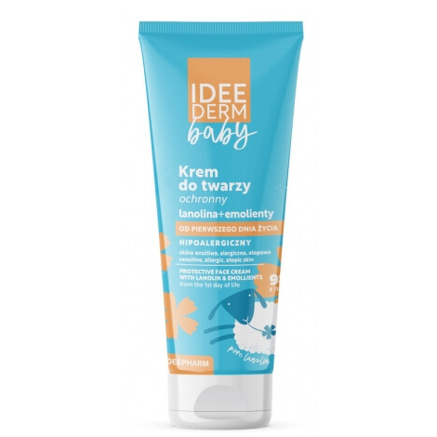 Winkel op Idea Derm Baby Beschermende Gezichtscrème vanaf dag 1, 50 ml Idea Derm Baby Beschermende Gezichtscrème vanaf dag 1, 50 ml