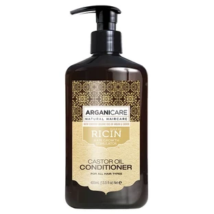 Hair growth stimulating conditioner with castor oil Arganicare, 400ml