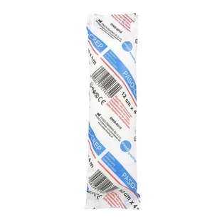 Elastic support bandage, Paso-Crep, 4m x 12cm, 1 pc - Long lasting!