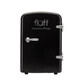 Fluff Cosmetics Fridge R&#233;frig&#233;rateur &#224; cosm&#233;tiques avec logo argent&#233; Noir mat