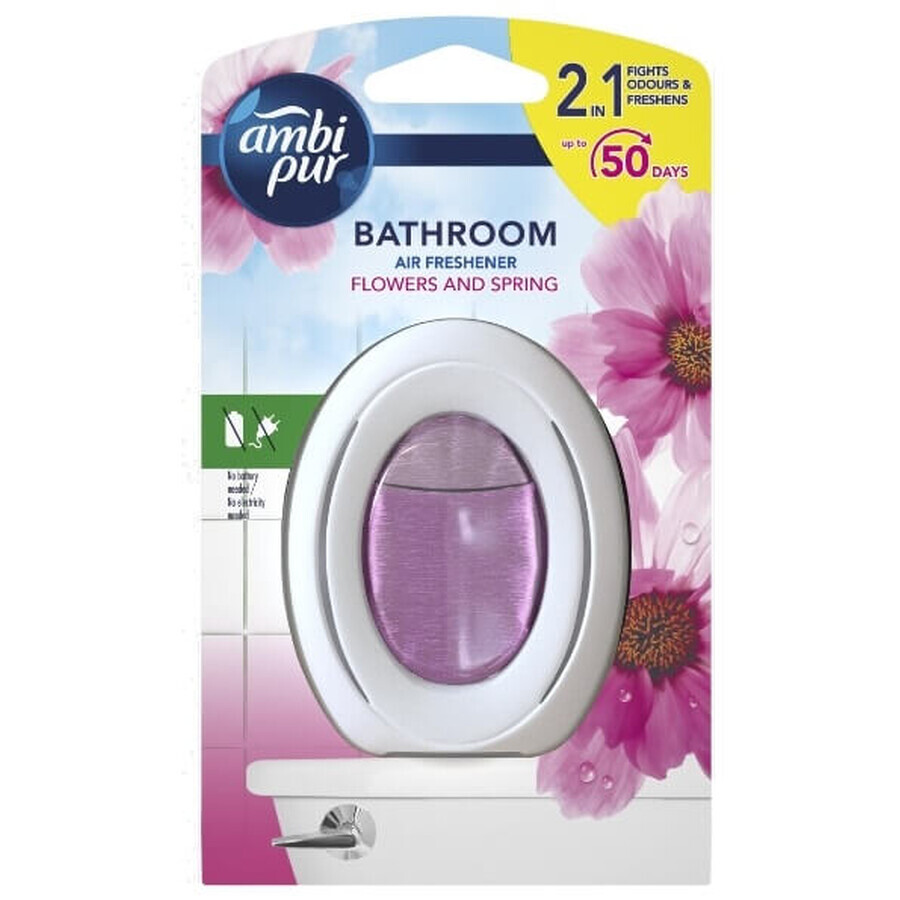 Ambientador de baño Ampi Pur Flor y Manantial, 7,5 ml
