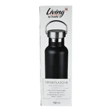 CleanPac, Stainless steel bottle, black, 750ml