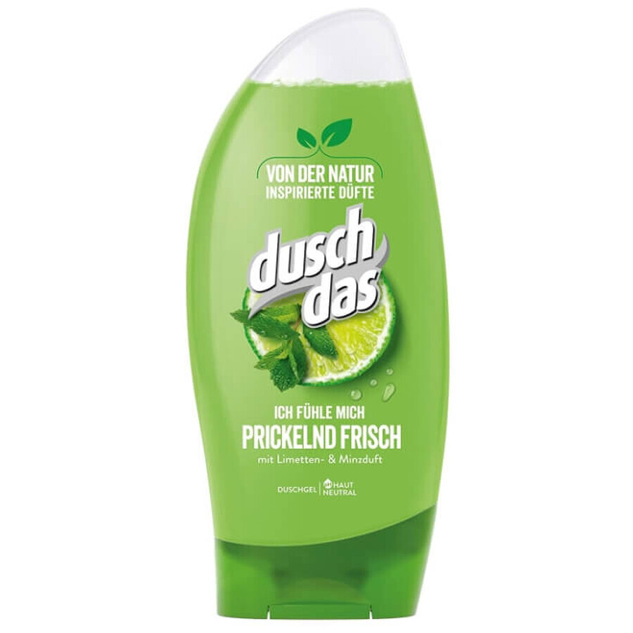 Duschdas, Frische Limette Minze, gel doccia, 250ml