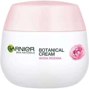 Garnier Crema Revitalizante Botánica para Piel Seca y Vital Agua de Rosas, 50ml