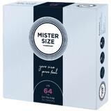 Preservativos Mister Size, 64 mm, 36 unidades