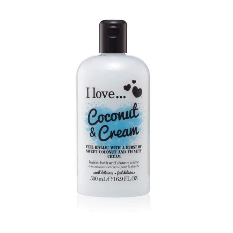 I Love Coconut Bade- und Duschcreme 500ml