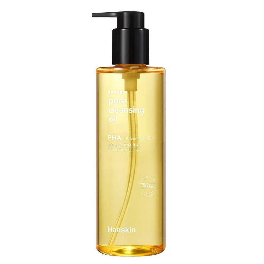 Hanskin PHA Aceite limpiador de poros con ácidos, 300ml