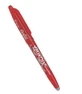 Erased red ball pen