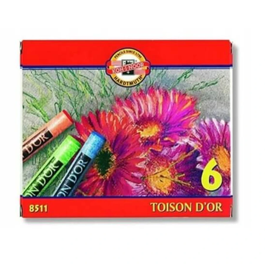 Koh-I-Noor, Pastele Toison D or, 6 kolorów: ceny i cechy