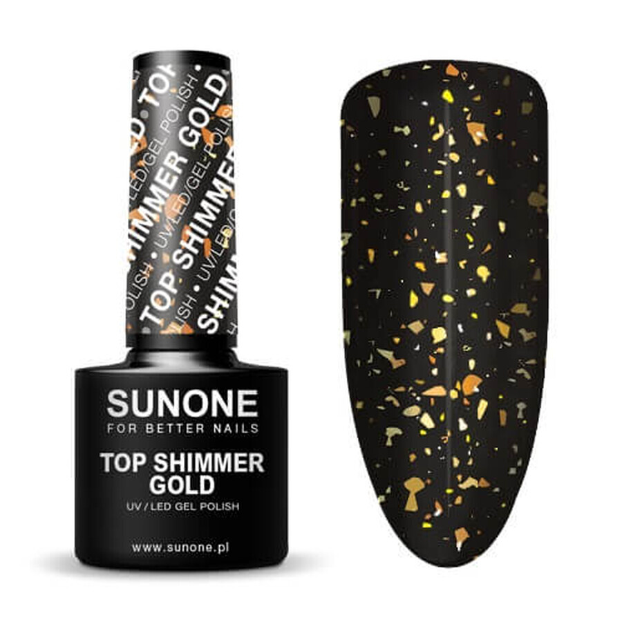 Sunone Top Shimmer Shimmer Top hybride or, 5g