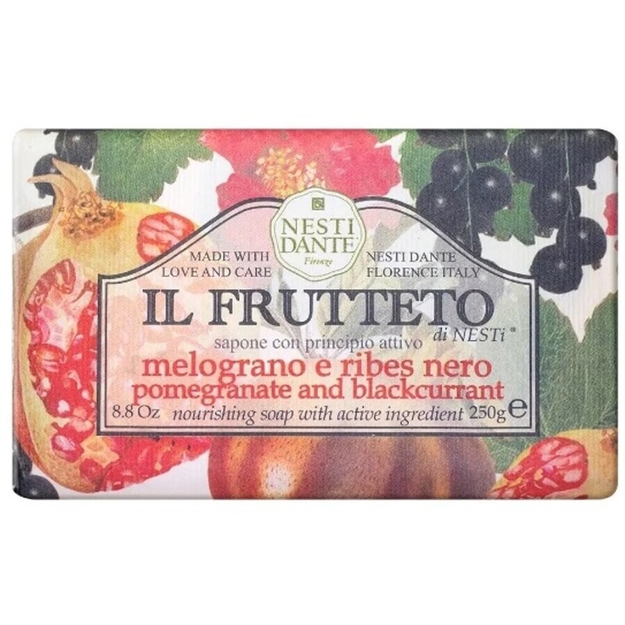 Nesti Dante Il Frutteto Pomegranate amp; Blackcurrant Soap, 250g