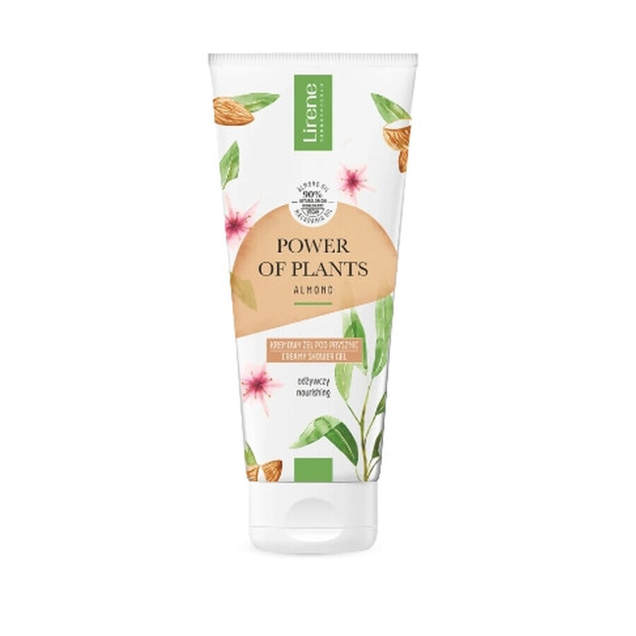 Boutique Lirene Plant Power Migda Odywywywwczy kremowy el pod prysznicowy, 200 ml Lirene Plant Power Migda Odywywywwczy kremowy el pod prysznicowy, 200 ml
