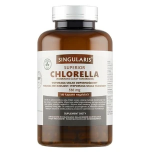 Singularis Chlorella 550mg, 180 capsules