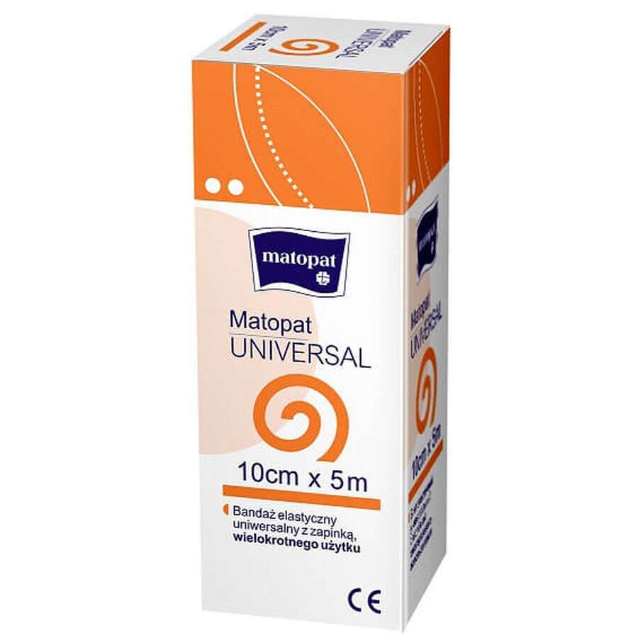 Matopat Universal elastic bandage, 5mx10cm, 1 piece - Long term!