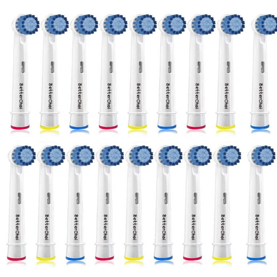 Betterchoi, Toothbrush brushes, 18 pieces