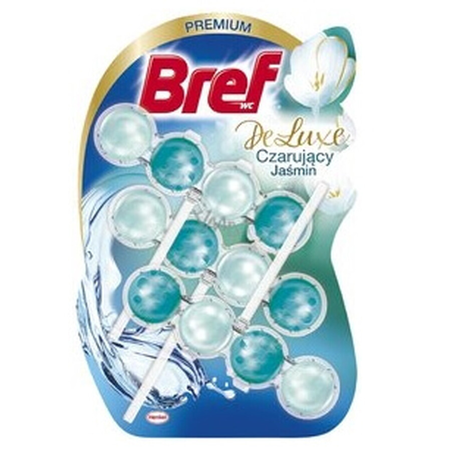 Bref, Detergente per WC Deluxe, Jamin Charming, 3x 50g