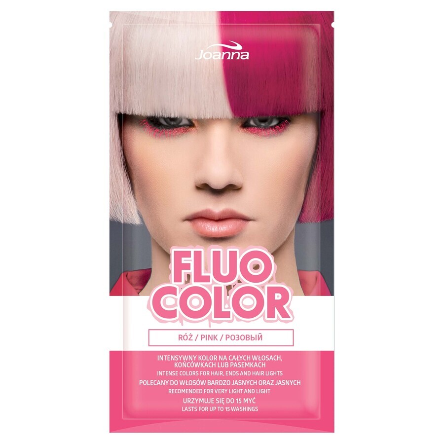 Șampon Joanna Fluo Color Rose, 35g