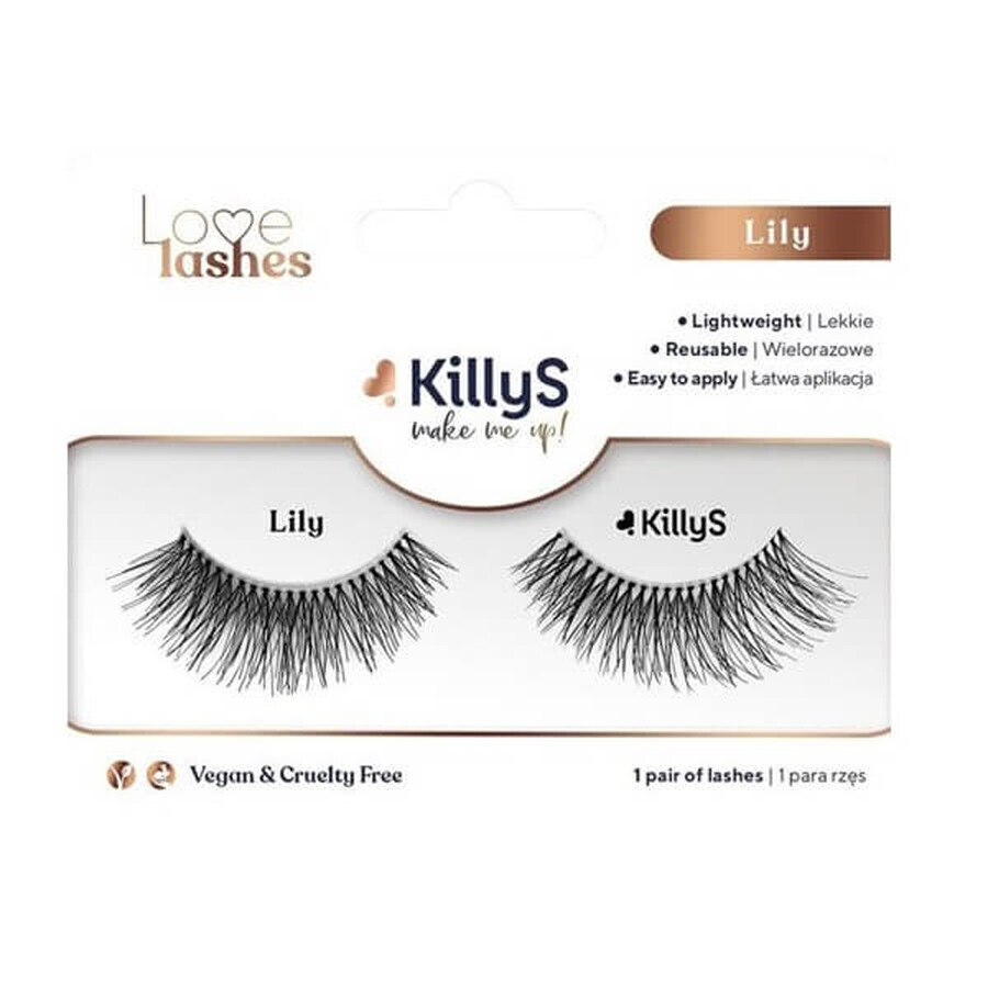 Cumpără KillyS Make Me Up! Love Lashes Gene artificiale pe o bandă Lily KillyS Make Me Up! Love Lashes Gene artificiale pe o bandă Lily