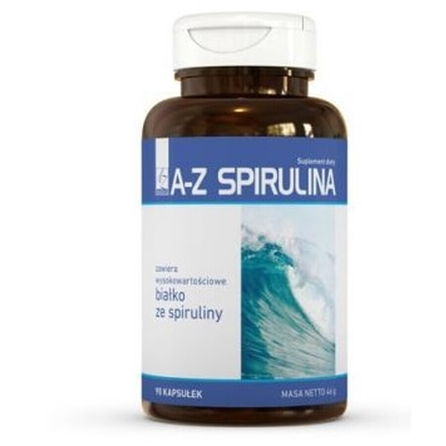 Espirulina A-Z, 90 cápsulas