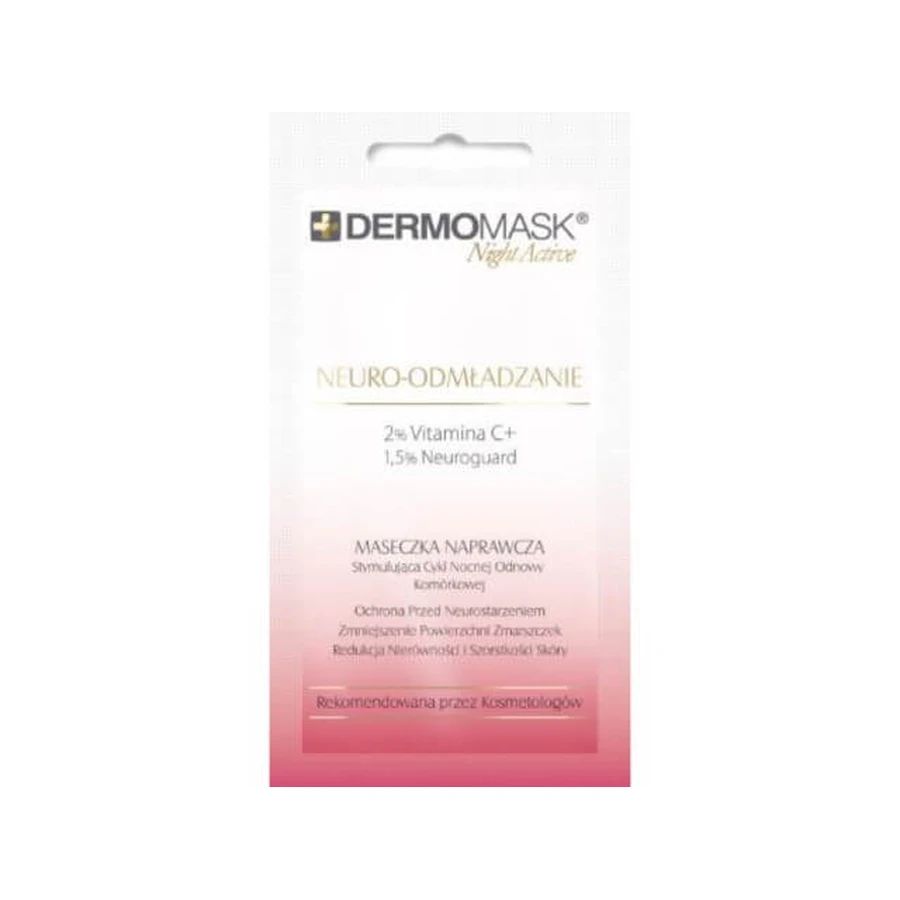 Dermomask Nacht Aktiv Neuro Neuro Glättende Reparatur Maske 12ml