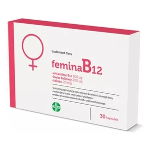 FeminaB12, 30 capsules