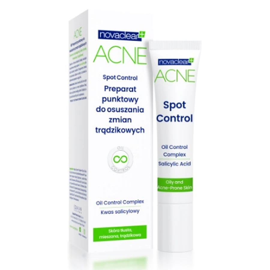 Novaclear Acne Spot Treatment for drying acne lesions 10ml