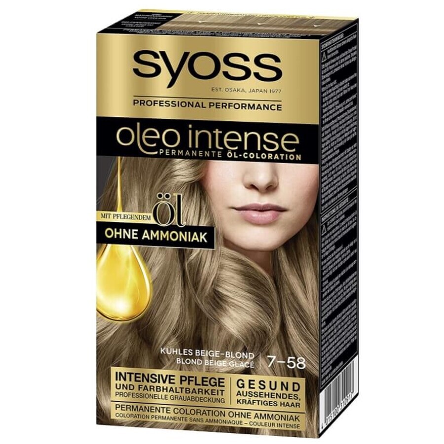 Syoss, Oleo Intense Coloring Wax, cool beige blond, 115 ml