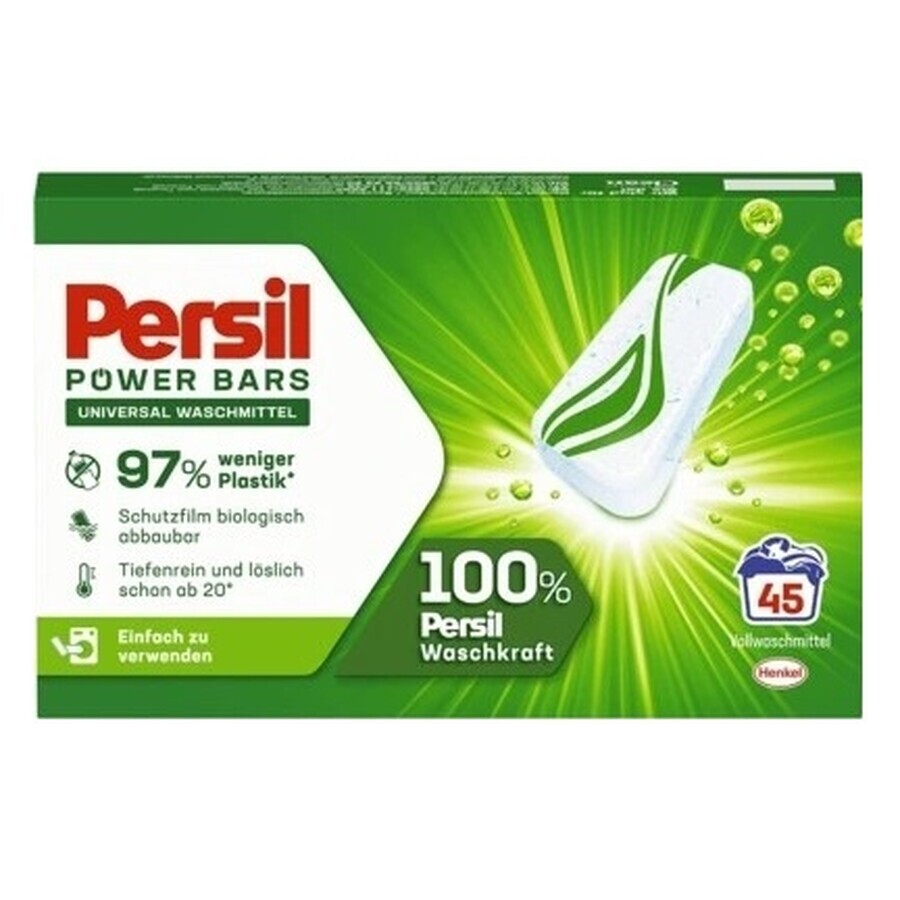 Persil Power Bars Multi-Purpose Wash Bars, 45 pcs.