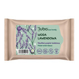 Luba Eco Family Papier hygiénique humidifié à l'eau de lavande, 50 pièces