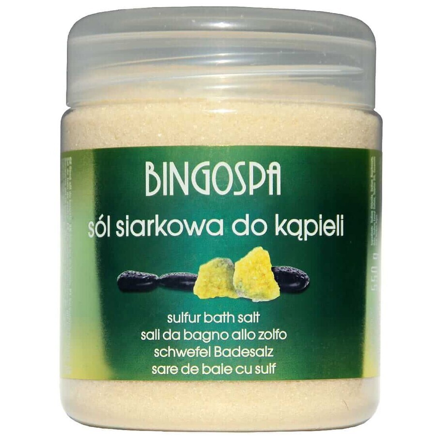 BingoSpa Badesalz mit Schwefel, 600g