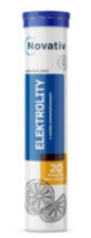 Novativ Elektrolity, 20 effervescent tablets
