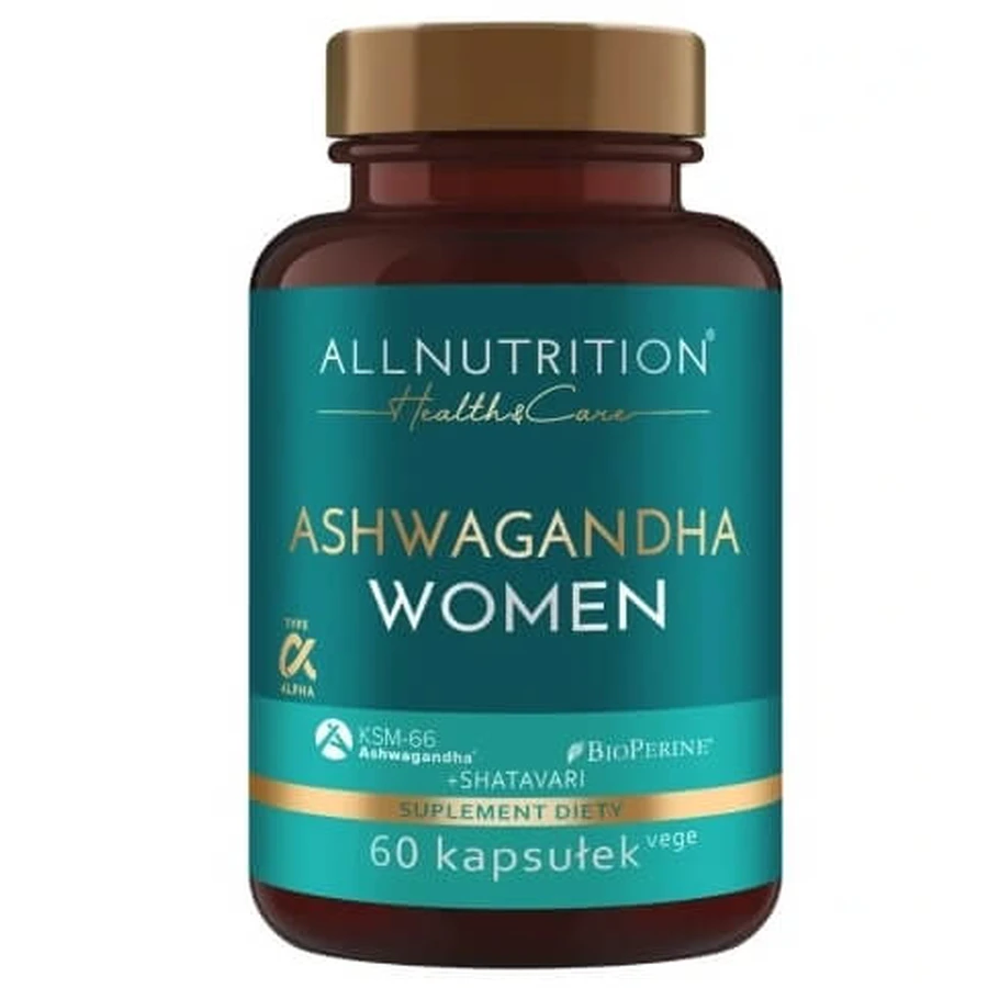 Allnutrition Health & Care Ashwagandha Women, 60 Kapseln
