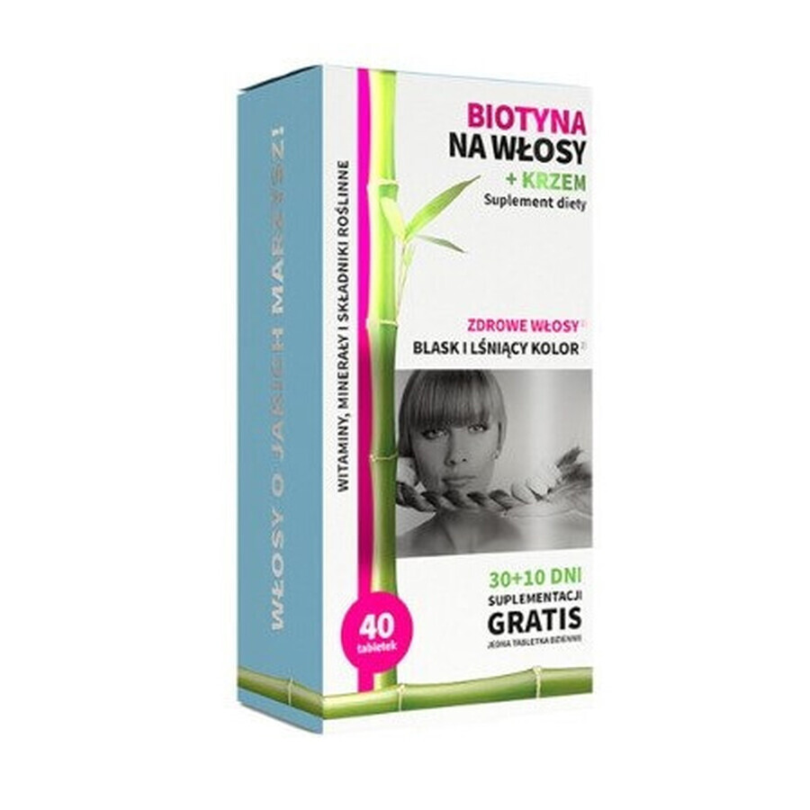 Noble Health Biotin for wos + Silicon 40 compresse