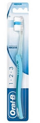 Oral-B, 1.2.3 Indicator, Spazzolino da denti, medio, 1 pezzo