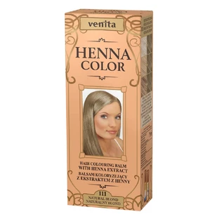 Venita Henna Loción Colorante con extracto de henna 111 Rubio Natural, 75ml