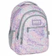 BackUp, Trendy backpack Letters cream, 1 pcs
