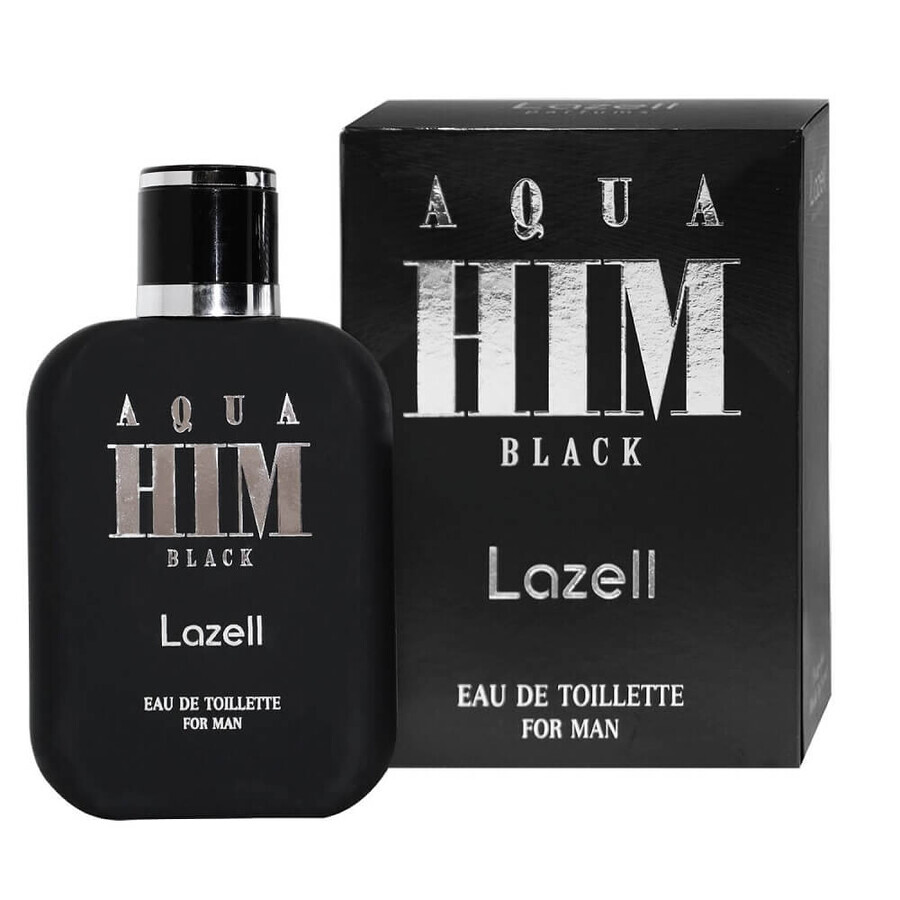 Lazell Aqua Him Schwarz Eau de Toilette, 100ml