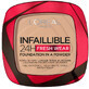 L&#39;Oreal Paris Infaillible 24H Fresh Wear 130 True Beige Fondotinta in polvere opacizzante 24H Fresh Wear 130 True Beige, 9g