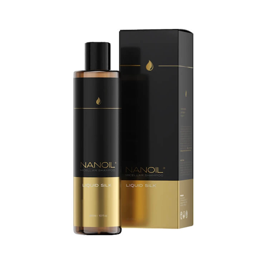 Nanoil Liquid Silk Micellar Shampoo Micellar Shampoo with Silk, 300ml