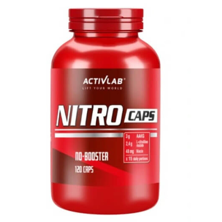 Activlab Nitro Caps, 120 gélules