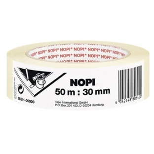 Nopi, Abdeckband, beige, 25mm x 5m, 1 Stück