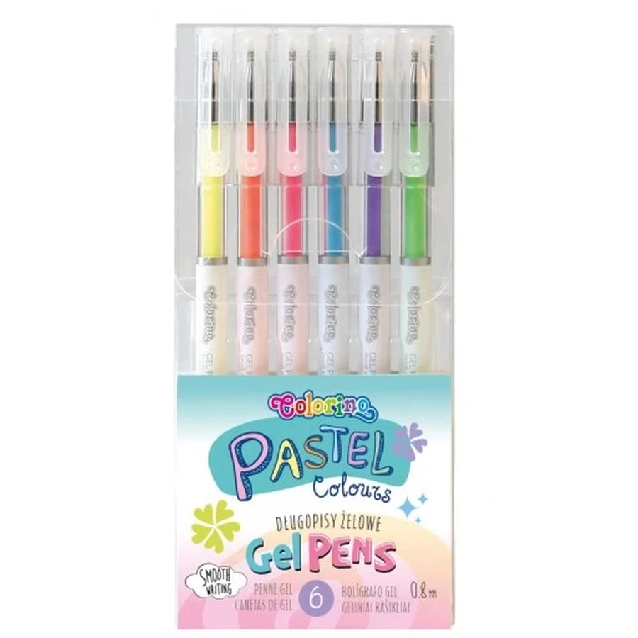 Colorino, Pixuri Pastel Pastel el, 6 couleurs