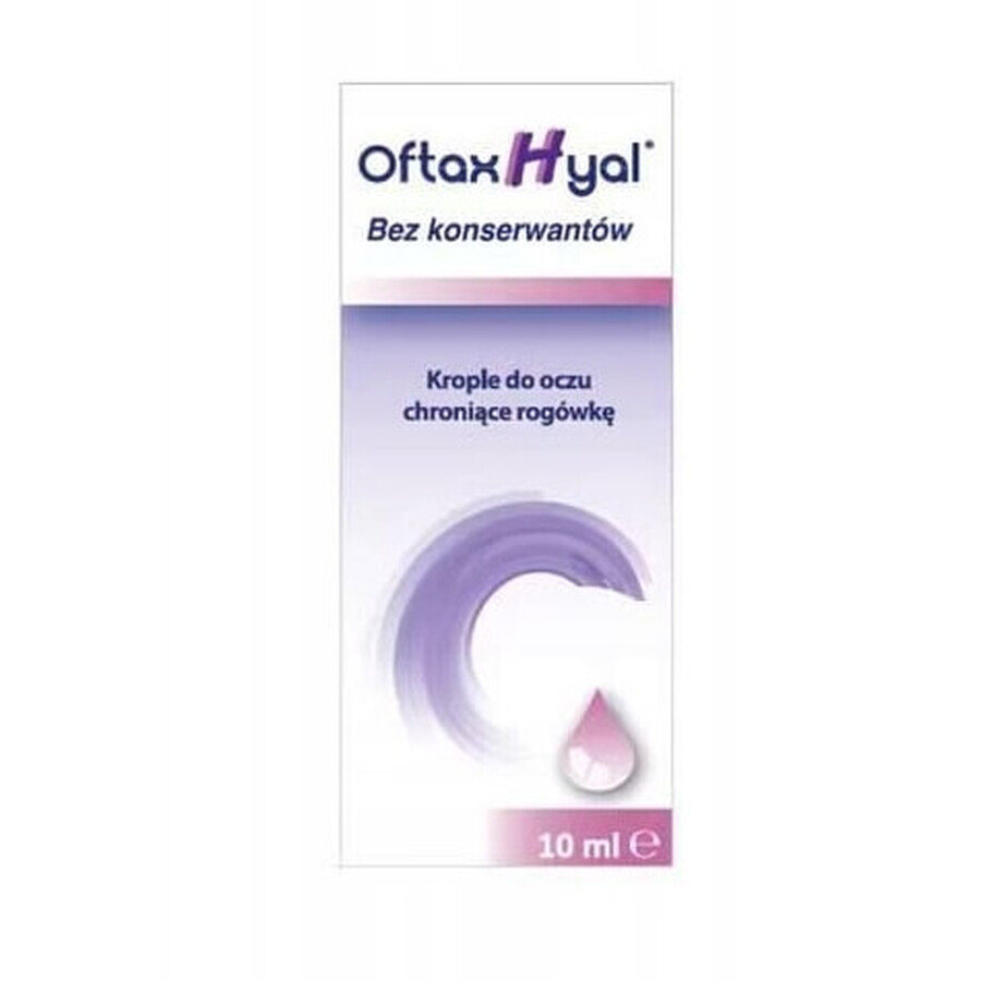 Oftaxhyal, picături pentru ochi, 10 ml