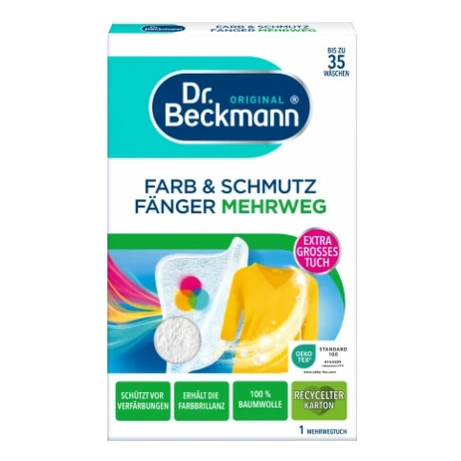 Dr. Beckmann, wipes for color fixing and dirt repellent, 1 pc.