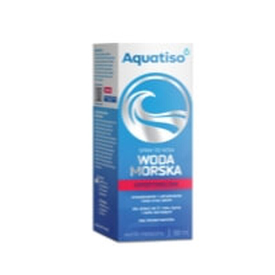 Aquatiso Hypertonic nasal spray with sea water, 30 ml - Long shelf life!