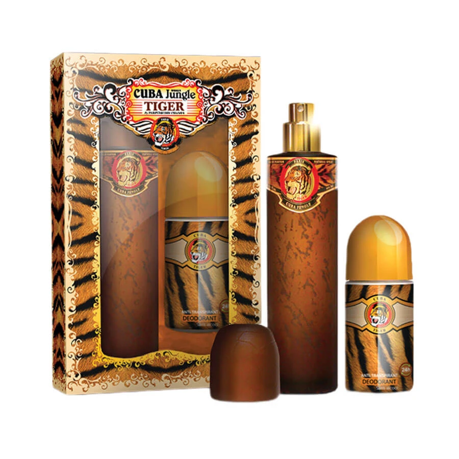 Cuba Original Cuba Jungle Tiger Eau de Parfum 100ml + Desodorante Bola 50ml