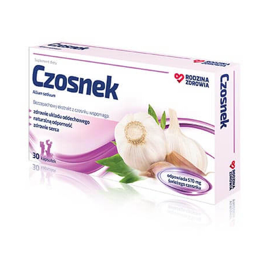 Santé Familiale Ail 30 gélules
